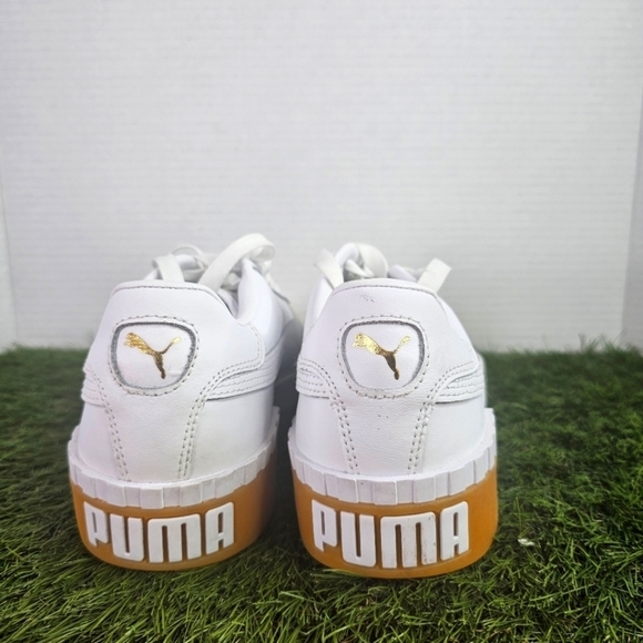 Puma Cali Exotic White Sneakers 369653-01 Women's Size 10 - Picture 5 of 8